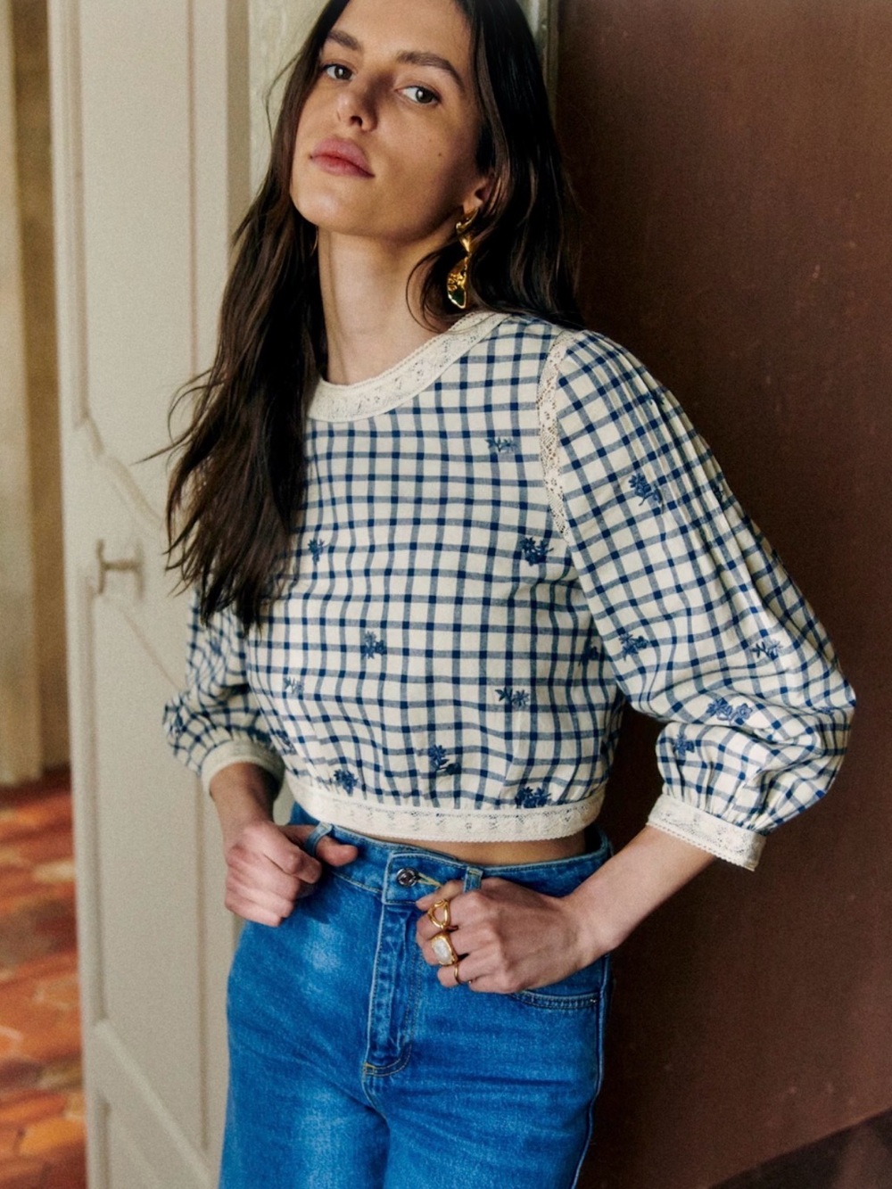 Sezane Thalyna top